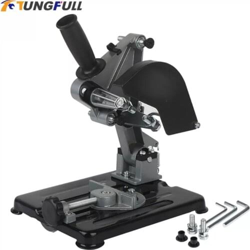 Angle Grinder Stand Power Tool Accessory Angle Grinder Bracket Holder Support For 100-125 Cutter Angle Grinder Cast Iron Base