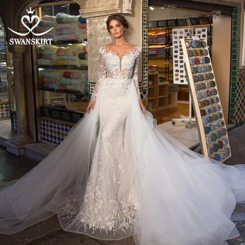 Swanskirt Wedding Dresses With A Train