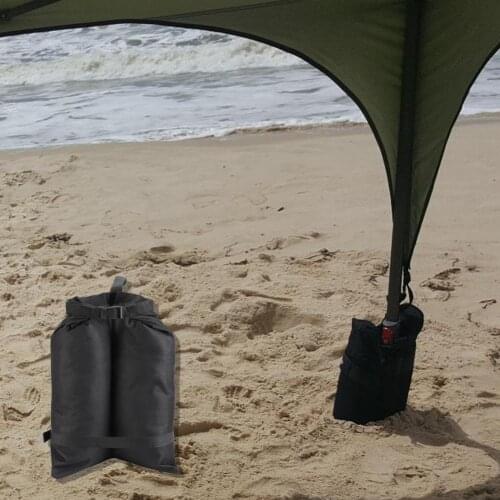 Tent Weight Bag Oxford Cloth Dual-cylinder Waterproof Strap-Buckle Pop Up Canopy Sand Bags For Instant Sunshade Is Durable