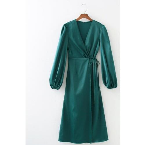 2021 New Spring Summer Women Female Sexy Polyester dress Brand Blouse Outwear casual