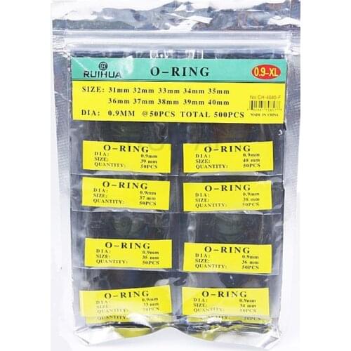 0.9mm Round Rubber Watch Gasket Washers O-Ring Back Case Cover Seals O Ring for Watchmakers