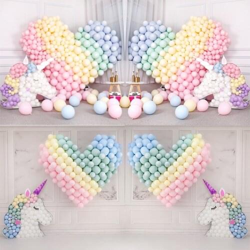 10/20/30pcs 5/12 inch candy Color Macaron Latex Air balloons Wedding Birthday Festival Party Decoration Inflatable Baby shower