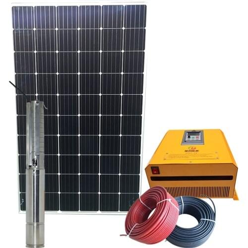 2020 NEW Yaochuang Energy 25-250 gallon / minute flow rate solar water pump for drip irrigation system 10HP