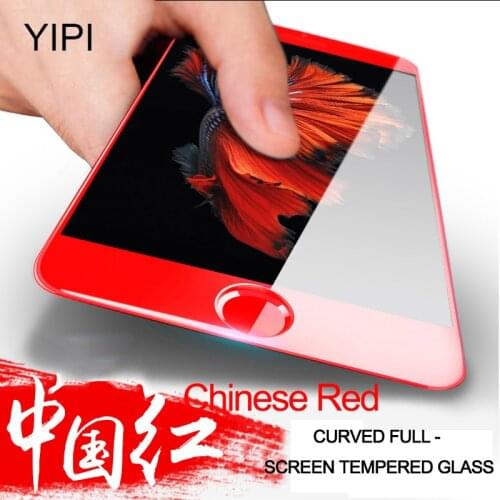 YIPI 1pcs 3D Full Cover Tempered Glass Screen Protector for iPhone 6 6s plus Glass Protective Film For iphone 6 plus 6s plus