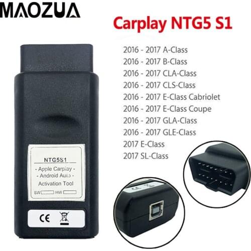 Maozua For Benz NTG5 S1 NTG5S1 Carplay & Android Auto OBD Activator Tool For Iphone5/6/7 No Limited