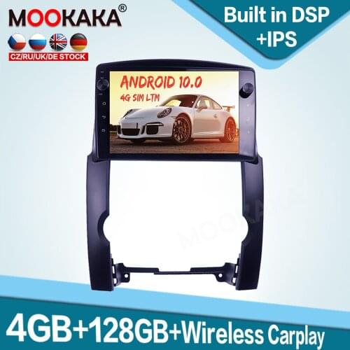 128GB Carplay Android 10.0 Car Multimedia Player for Kia Sorento 2009-2012 Auto Radio GPS Navigation Audio Stereo Head Unit DSP