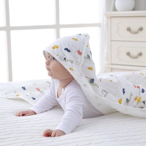 Baby Quilt Newborn Supplies Cotton Gauze Wrap Quilt Swaddle Wrap Baby Accessories Baby Stuff For Newborns Seersucker