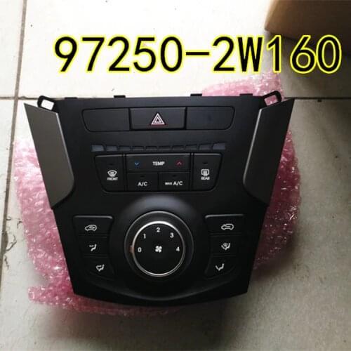 For hyundai santafe Santa Fe Air conditioning control panel, A/C control panel assembly 972502W160 972502W1604X