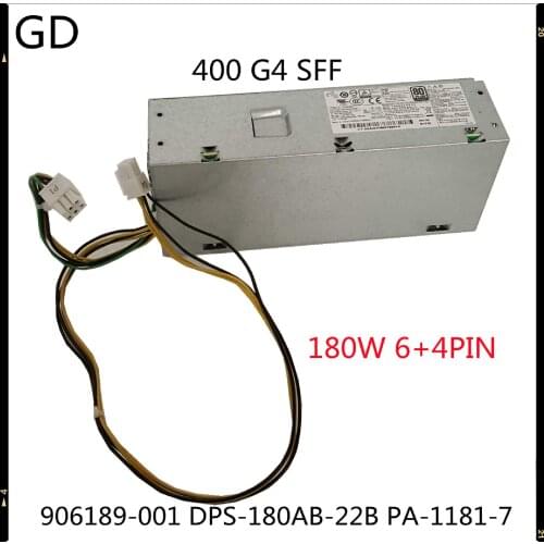 GD Original For HP 400 G4 SFF 180W 6+4PIN Power Supply DPS-180AB-22B PA-1181-7 906189-001 Full Tested Fast Shipping