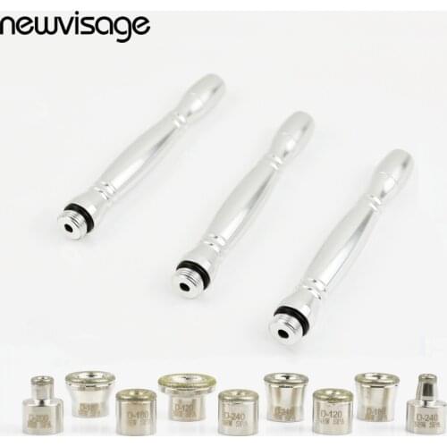 Microdermabrasion Accessary Kit with 9 Tips 3 Wands Cotton Filter Diamond Dermabrasion Blackhead Remove Facial Skin Peeling Tool