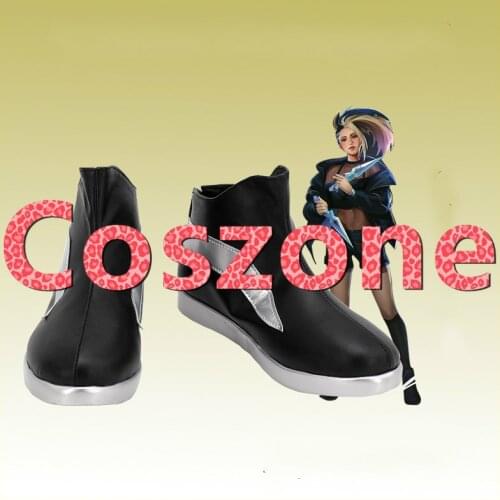 LOL KDA Akali Cosplay Shoes Boots Halloween Carnival Cosplay Costume Accessories