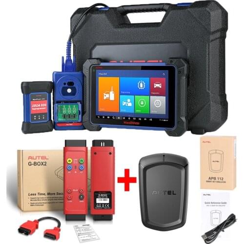 Autel Maxiim Im608 Key Programmer With Autel Apb112 Smart Key Simulator And G-Box2 Adapter