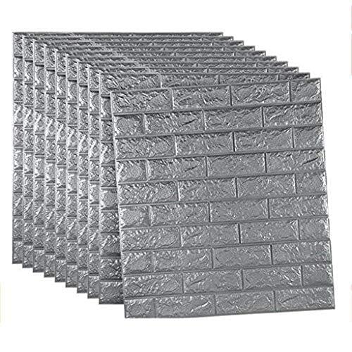 Self-Adhesive 3d Wall Stickers Brick Pattern Waterproof Anti-Collision Wall Foam Soft Package Bedroom Warm Decoration Stickers