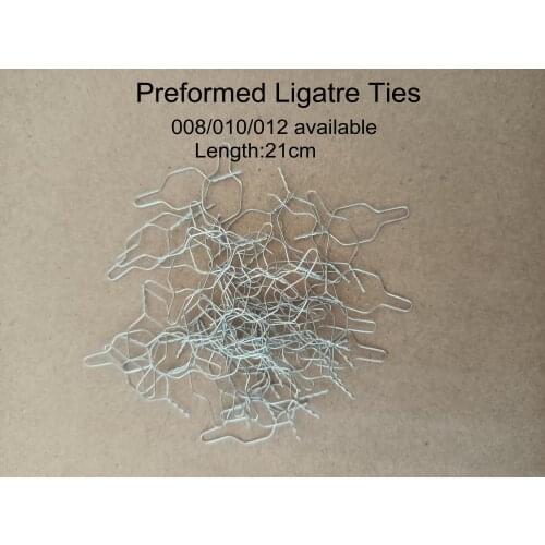 Dental Supplies SS Preformed Ligatures Wires Twist End 21cm