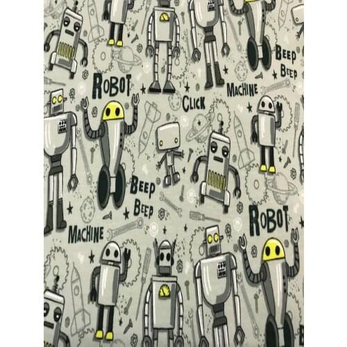 Sweatshirt fabrics, cotton fabrics, robot fabrics, knitted fabrics, PERTEX textile