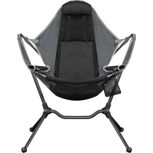 Outdoor Camping Chair, Portable Outdoor Folding Swing Chair with Handbag, Suitable for Camping, Beach,Spring Outing