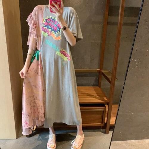 Karean Style Dress Women Summer Pink Dress Sexy Dress Strappy Kawaii Clothes Streetwear New Fashion Dresses for Women Party