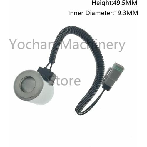 XE60/80/135/150/215/230 Solenoid Coil Pilot Safety Valve For Xugong XCMG Excavator