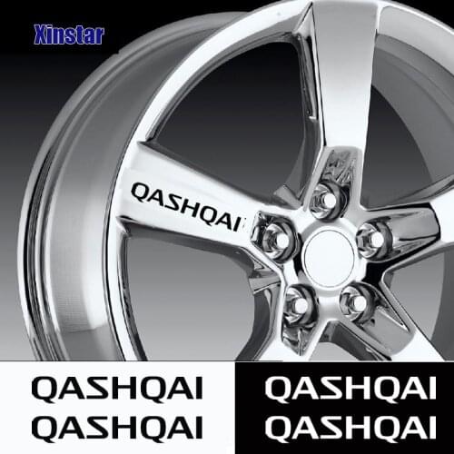 4pcs Car Wheel Sticker For Nissan Nismo QASHQAI