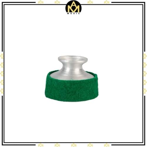 Aluminum Mute Silencer For Soprano Saxophone Sax Metal Dampener Light-weight Woodwind Parts Accessories Green Color New
