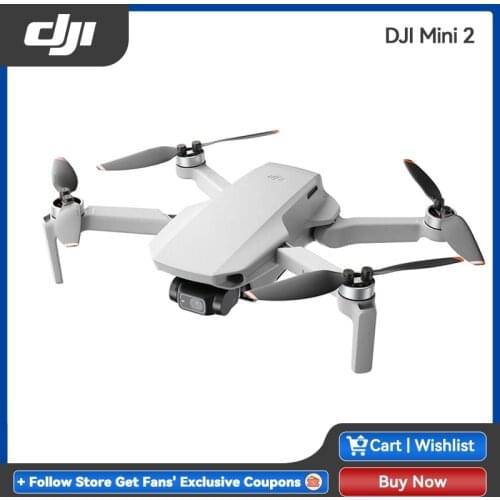 DJI Mavic Mini 2 Fly More Combo 3-Axis Stable Camera Drone with 10KM Video Transmission 249g Ultralight Quick Shots Quadcopter