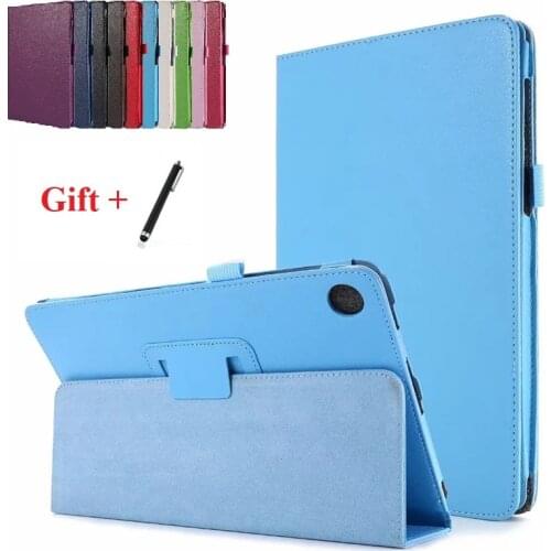 For Lenovo Tab M10 HD(2nd Gen) TB-X306X Lightweight Slim Shell Cover for FHD Plus TB-X606F TB-X606X Cover Funda Case with Stylus