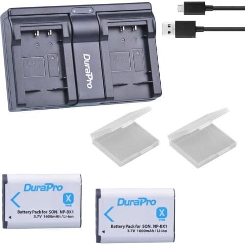 NP-BX1 Battery + USB Dual Charger for Sony DSC RX1 RX100 AS100V M3 M2 HX300 HX400 HX50 HX60 GWP88 AS15 WX350