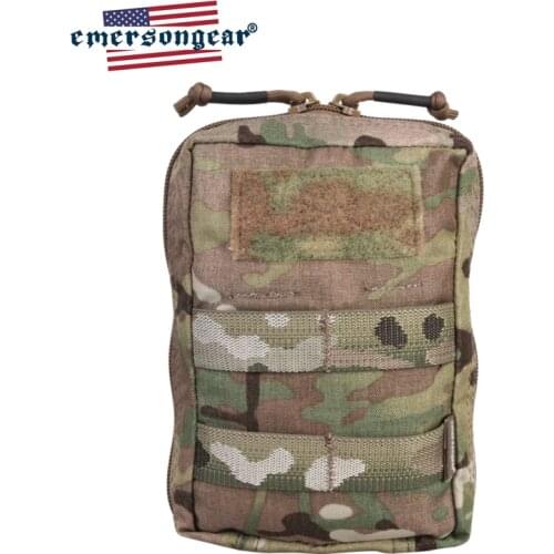 Emersongear MOLLE Pouch Zip Pouch Tactical Utility Pouch EDC Tool Holder Universal Pouch Airsoft Hunting Military Waist Bag