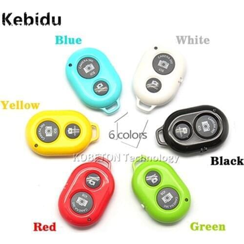 Kebidu Hot Selling Wireless Camera Bluetooth Shutter Remote Original Controller Bluetooth Selfie For iPhone IOS Android Pho