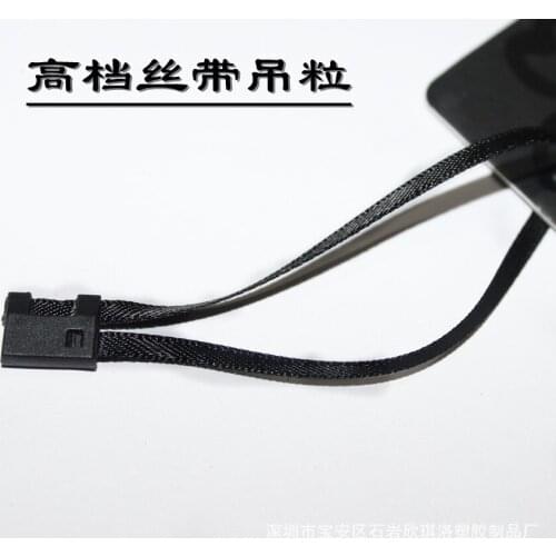 500PCS High-grade ribbons/slings/ropes/tag Sling Garment Accessories Clothes Tag Ropes Trademark Labels Lanyard Hangs/silk rope