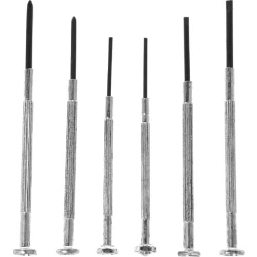 6Pcs Precision Multifunction Mini Small Screwdriver Set Repair Tools Portable