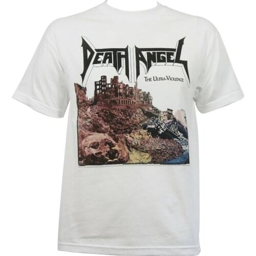 Authentic DEATH ANGEL Ultra Violence T-Shirt White S M L XL XXL NEW