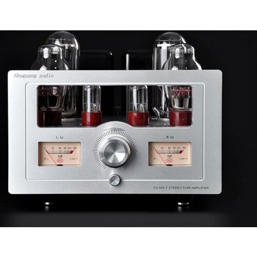 SHUGUANG 300B Niubi 845 Hifi Single-ended Tube Amplifier, 21W+21W Amplifier With Bluetooth Version, Frequency Response 20-25kHz