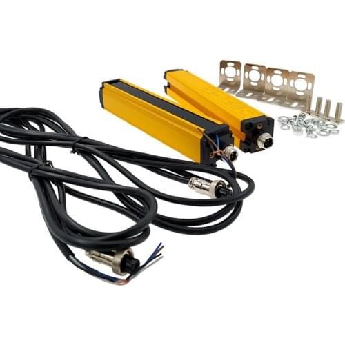 40mm safety light curtain LS03A40-04NC 4 points Light curtain safety grating sensor switch photoelectric protection device NEW