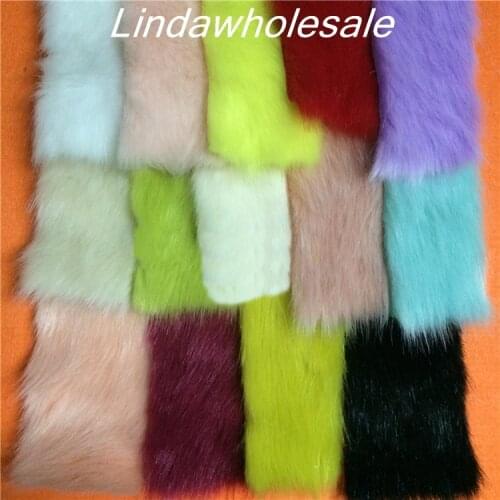 Wholesale fox fur fabric,pile about 4-5CM faux fur clothing woolen collar plush fabric,160cm*90cm(one yard)/pcs