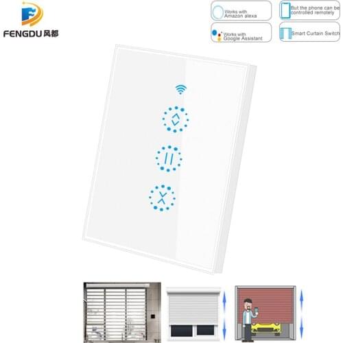Wireless Blind Curtain Smart WiFi Switch Voice Control Garage Door WiFi Switch 220V for Smart Home Alexa Google Home