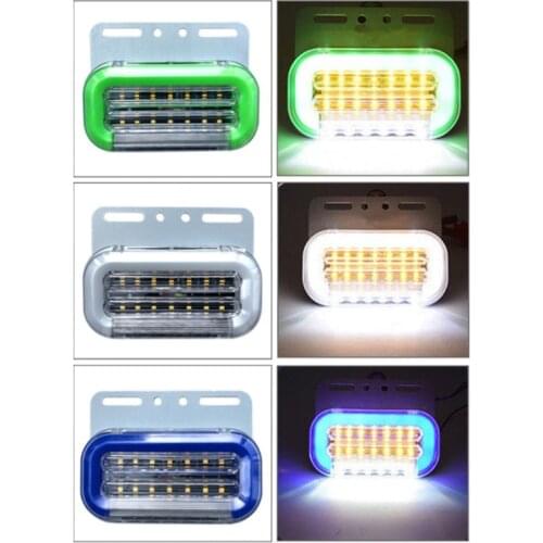 1PC 12V LED Car Truck Side Marker Lights External Signal Indicator Lamp