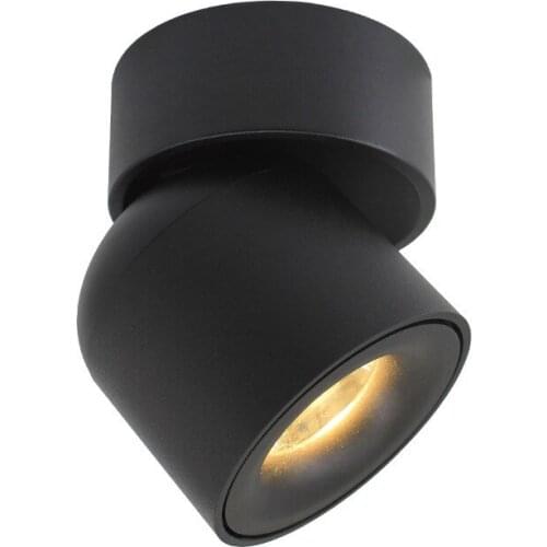 10pcs Led Surface Mounted Ceiling Downlight 9w 7w Adjustable 90 degree Nordic Spot light for indoor Foyer,Living Room AC 90-260V