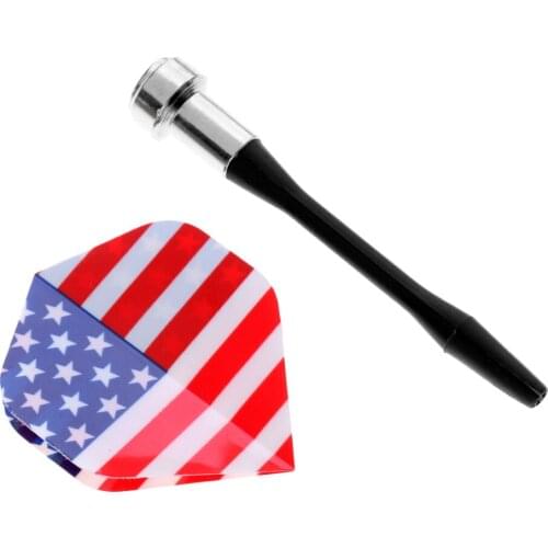 12 Pieces USA National Flag Replacement Magnetic Darts for Magnet