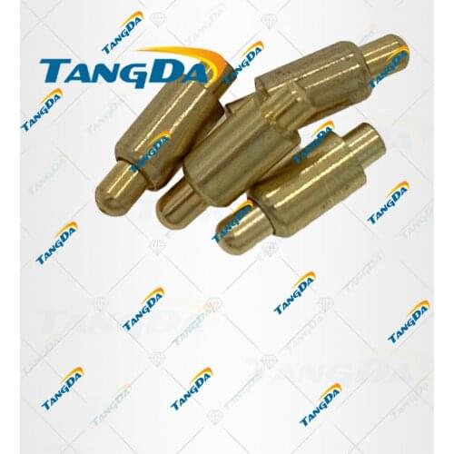 2.5 7.5 diameter 2.5*7.5H mm pogo pin connector 1P gold plate high current Charger test Expansion antenna Spring pin TANGDA Q