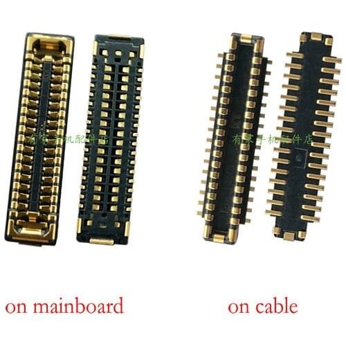 2pcs New LCD display FPC Connector Port Plug on Mainboard/cable for Huawei P Smart Z 2019 Honor 9X /Honor 9X Pro / Nova 5i 6 6se
