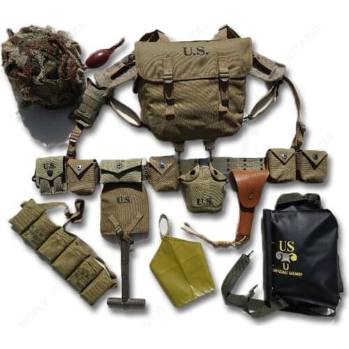 WW2 US AIRBORNE M1 EQUIPMENT CONBINATION D-DAY NORMANDY M36 ,M1911 M7 HIGH QUALITY REPLICA