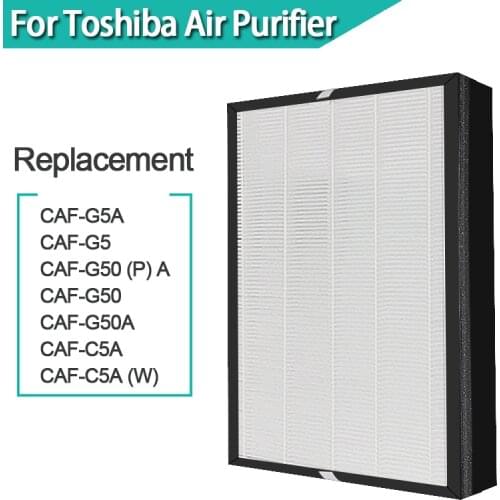 Air Purifier Filter Replacement HEPA Carbon Filter for Toshiba CAF-G5A CAF-G5 CAF-G50 (P) A CAF-G50 CAF-G50A CAF-C5A CAF-C5A (W)