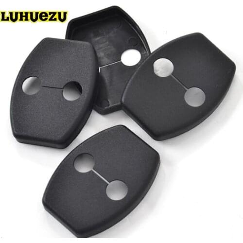 Luhuezu Car Door Lock Buckle Door Holder Protector Door Check Arm Cover For Toyota Land Cruiser Prado FJ 150 Accessories