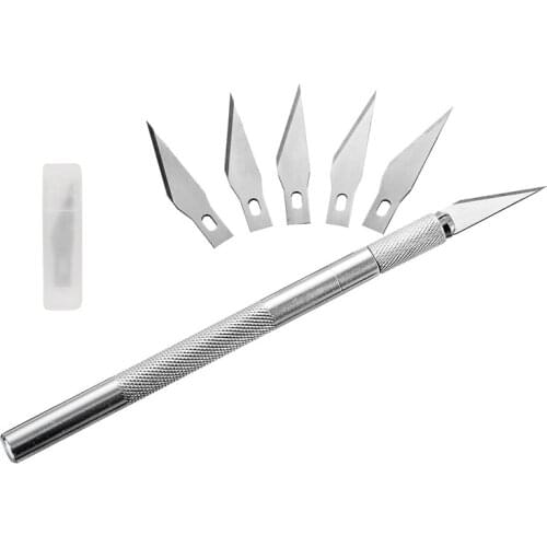 1 Piece Of Stainless Steel Silver Carving Knife Sculpture Tool Soft Clay Making Pottery Diy Carving Craft Carving Knife