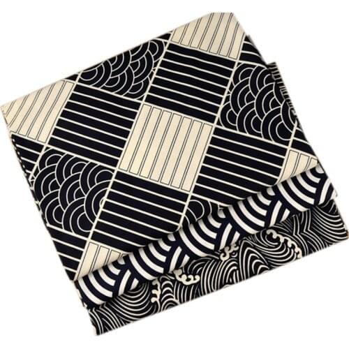 3 Pieces Set Sewing Kit Tilde Shabby Chic Fabric Cotton Patchwork Lote Sewing Kids Bedding Linens Curtains Geometry Fish Scale