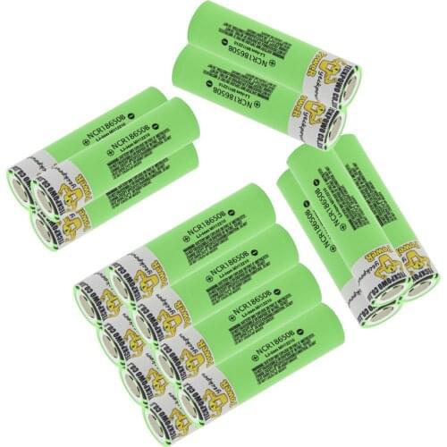 Rechargeable 18650 batteries li-ion battery lithium 3400mah 3.7V flat top akkumulator Russian warehouse Fast delivery