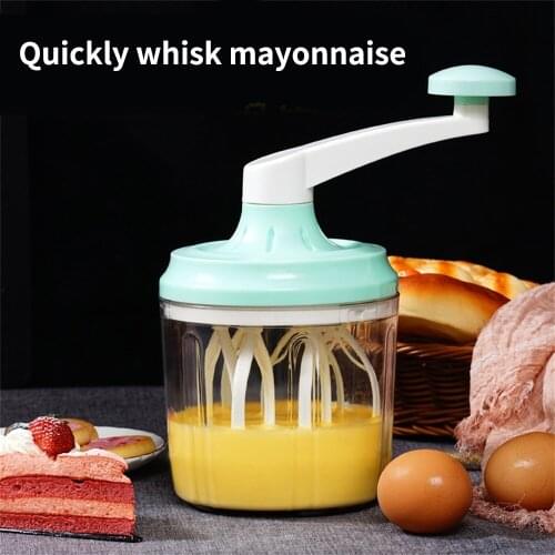 Manual Cream Egg Beater Egg Whisk Manual Hand Mixer Egg Stirrer Kitchen Egg Tools Household Baking Tools