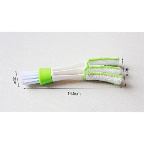 2PCS Car Air Conditioner Vent Outlet Cleaning Brush SLIT Cleaner Duster Brush for Chevrolet WTCC Sequel Nubira Monte Kodiak