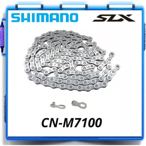 SHIMANO SLX CN M7100 12 speed HG MTB mountain bike CN-M7100 chain bicycle 12s 12v HYPERGLIDE+ SIL TEC